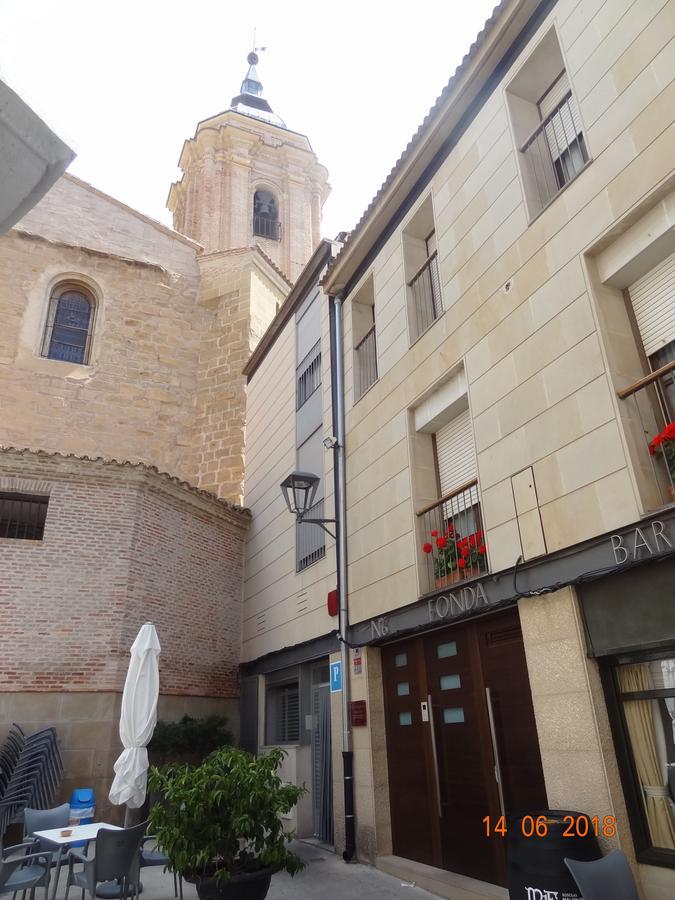 Hostal El Lechuguero Cascante المظهر الخارجي الصورة